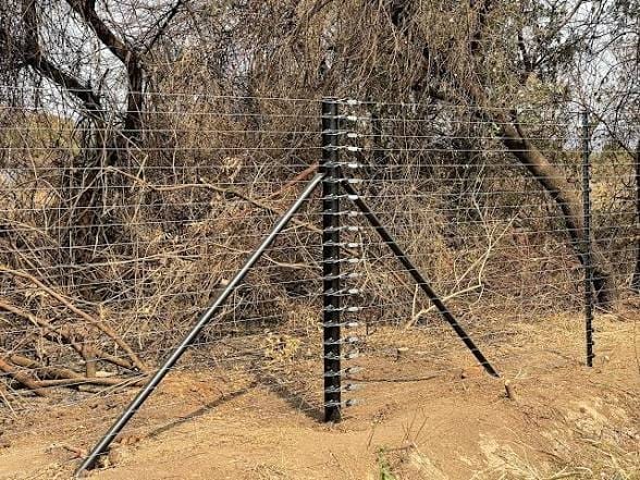 Game Fencing — Bush Installation