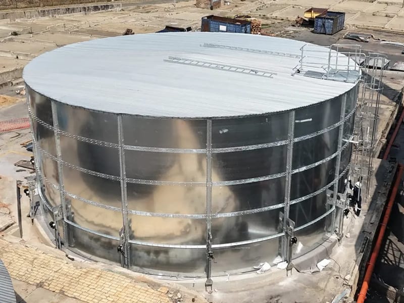 Steel Water Tank — Industrial